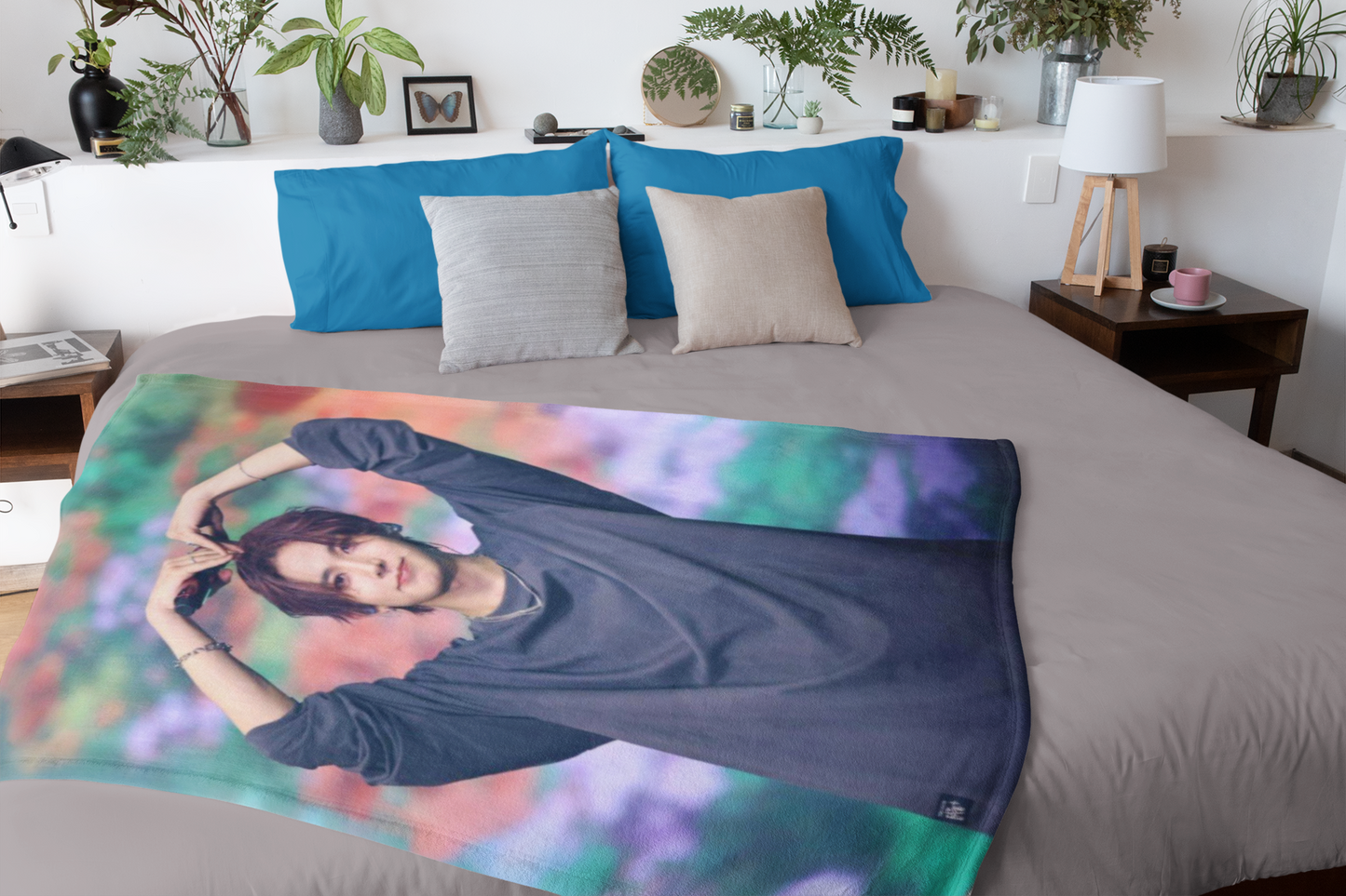 Enhypen photo blanket, Gift for Engene fans