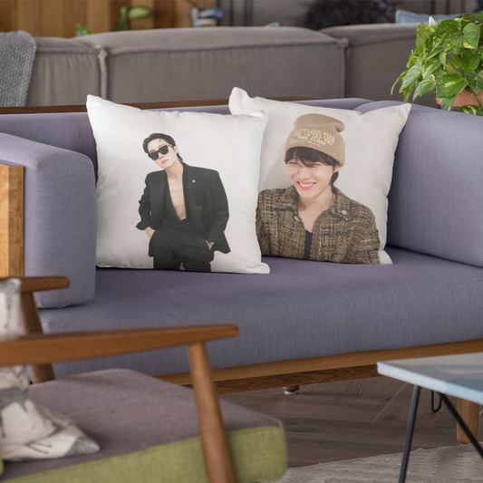 J-Hope MAMA outfit throw pillow